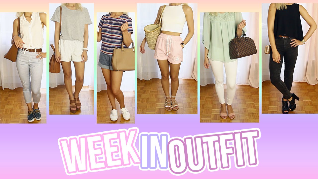 WEEK IN OUTFIT || Giulia Watson