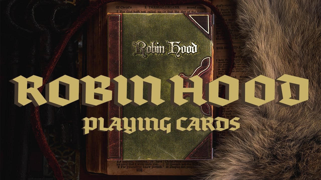 ROBIN HOOD PLAYING CARDS / UNBOXING / KINGS WILD PROJECT