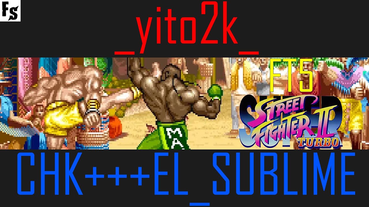 Super Street Fighter 2 Turbo - _yito2k_ [O.Dhalsim/Dhalsim] vs CHK+++EL_SUBLIME [Dee Jay] (FT5)