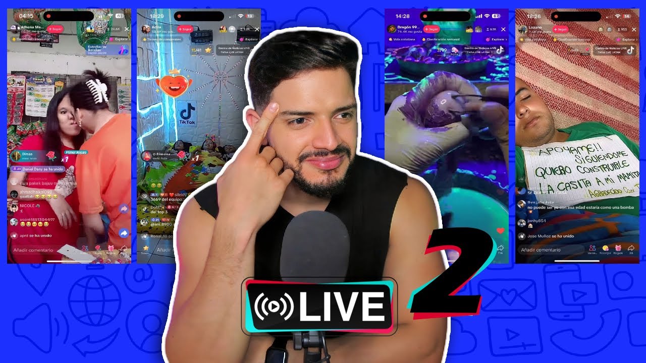 Reaccionando a LIVES de TIKTOK