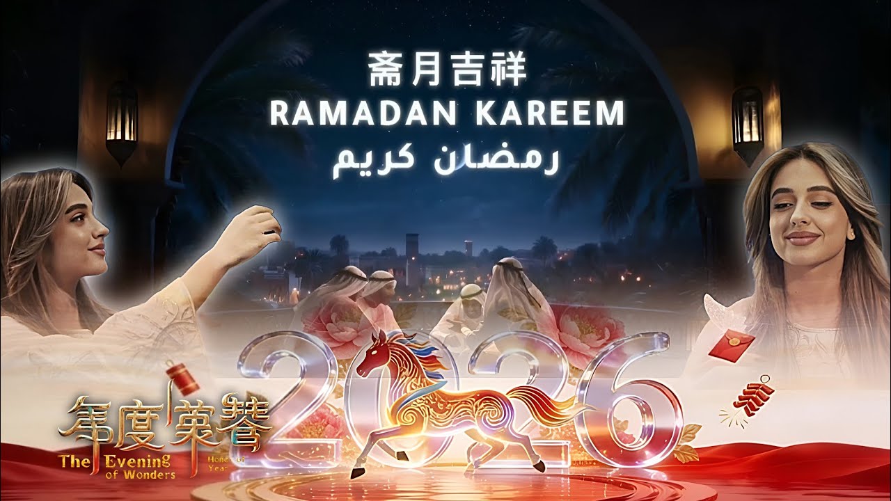 Celebrate Chinese New Year's Eve 2026 with Ramadan Kareem 