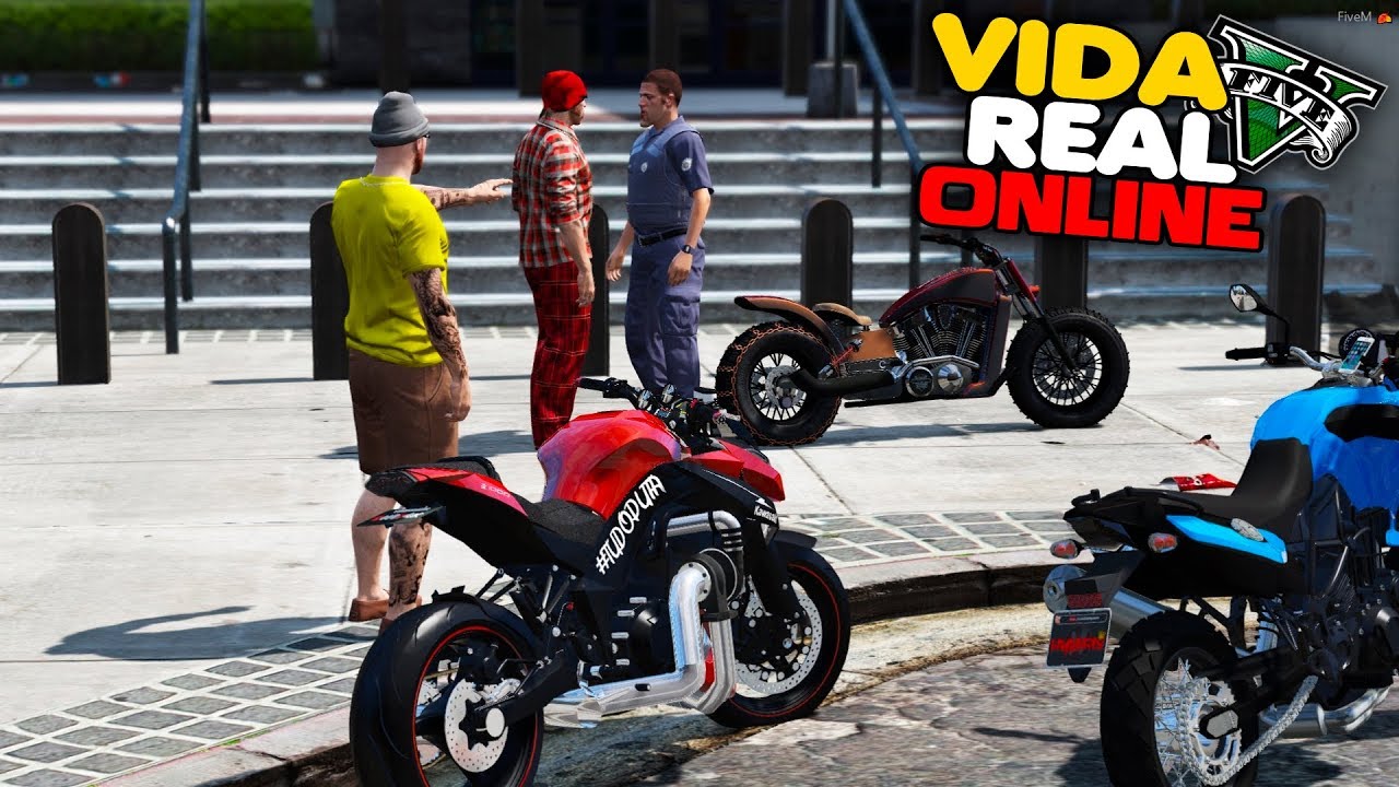 GTA V : VIDA REAL : LEVEI A MOTO DA BANDIDA NA DELEGACIA! #482
