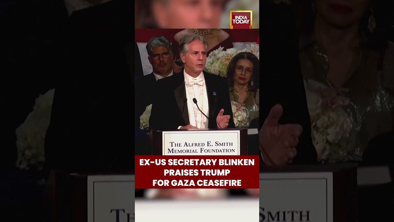 Ex US Secretary Blinken Praises Trump for Gaza Ceasefire