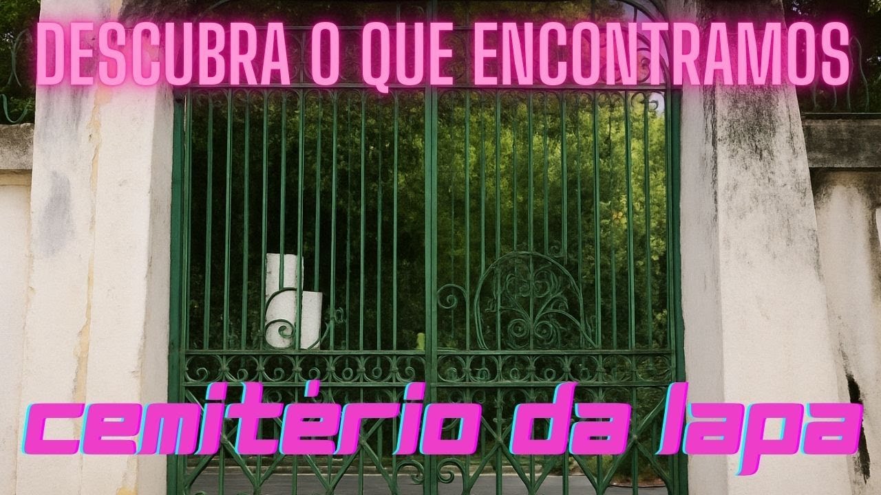VOCÊ CONHECE A PARTE MAIS ANTIGA E MISTERIOSA DO CEMITÉRIO DA LAPA?