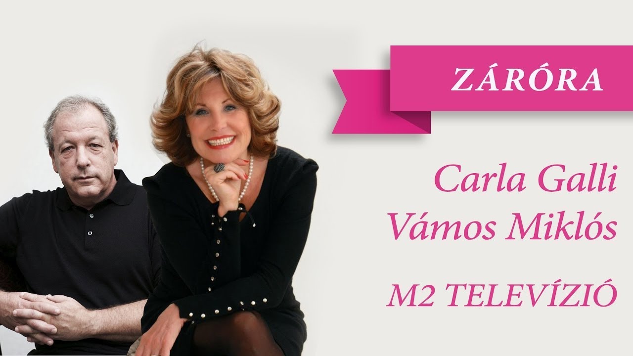 Záróra - Vámos Miklós és Carla Galli beszélget Veiszer Alindával