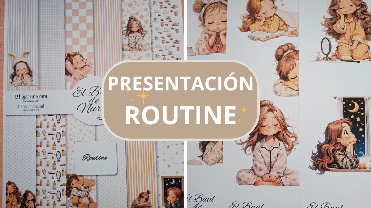 PRESENTACION  NUEVA COLECCIÓN ROUTINE  de la mano de @MisHobbYdeas.