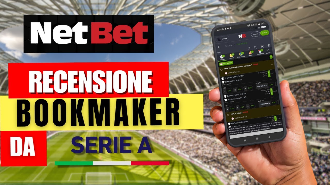 Recensione NetBet | Un bookmaker da Serie A