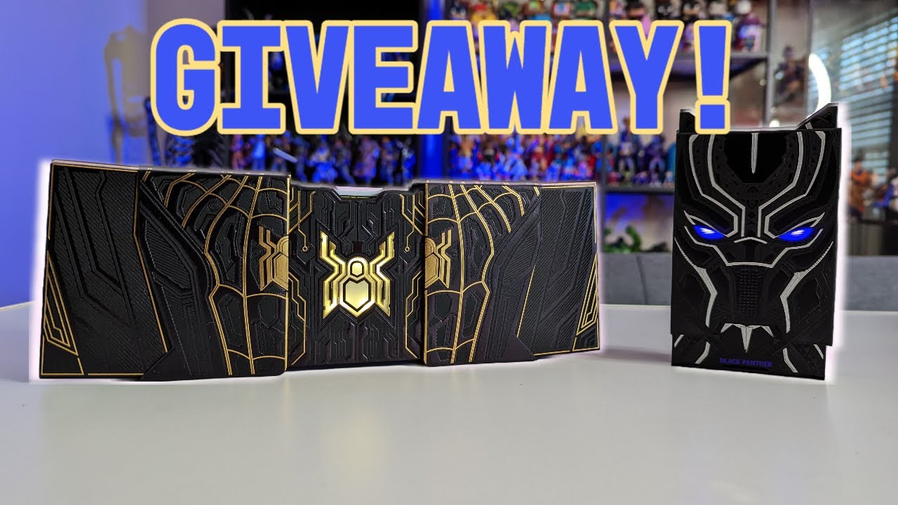 [GIVEAWAY HAS ENDED] Check Out These Card Mafia Spider-Man & Black Panther Playing Cards