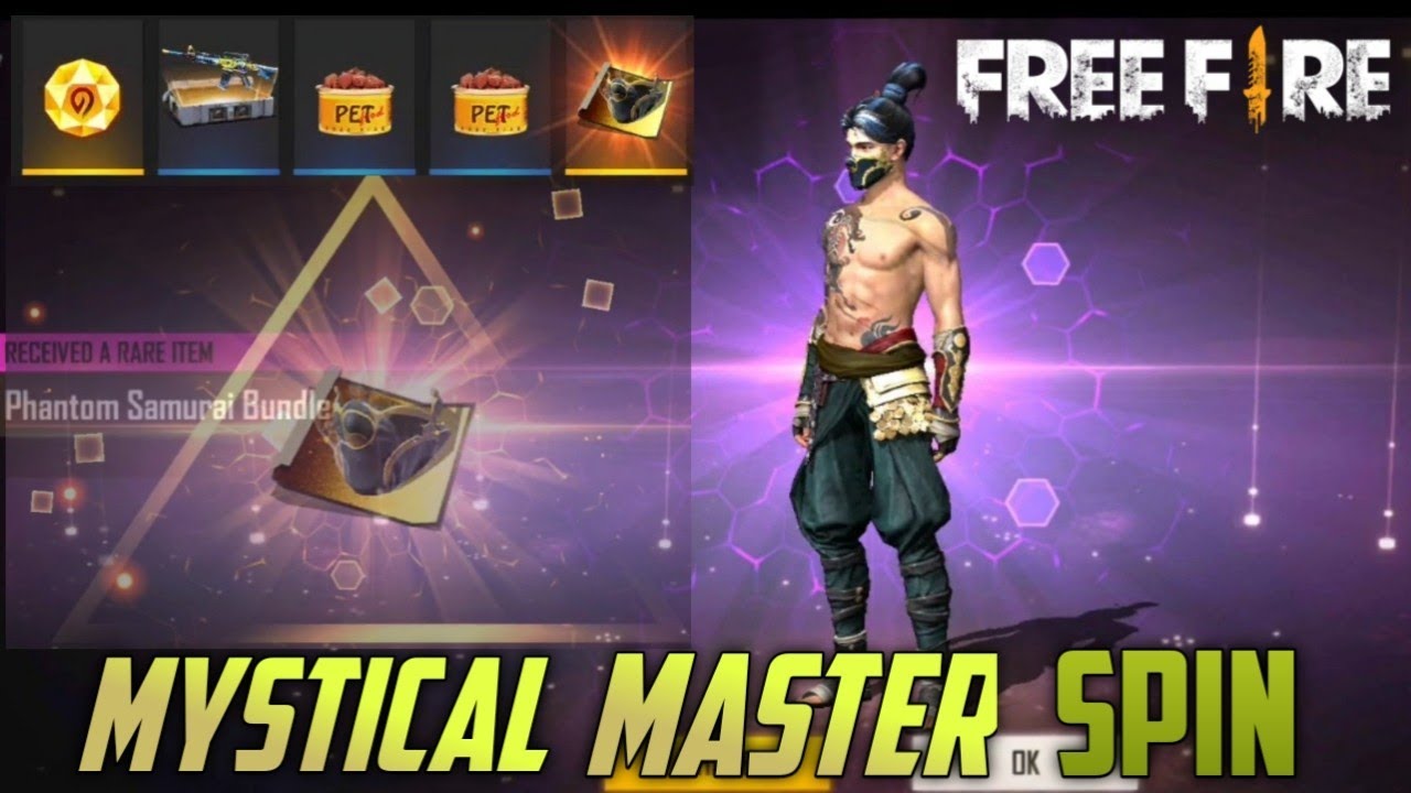 MYSTICAL MASTER | Exclusive Incubator Relaunch | I Got Phantom Samurai Bundle Permanent | FreeFire