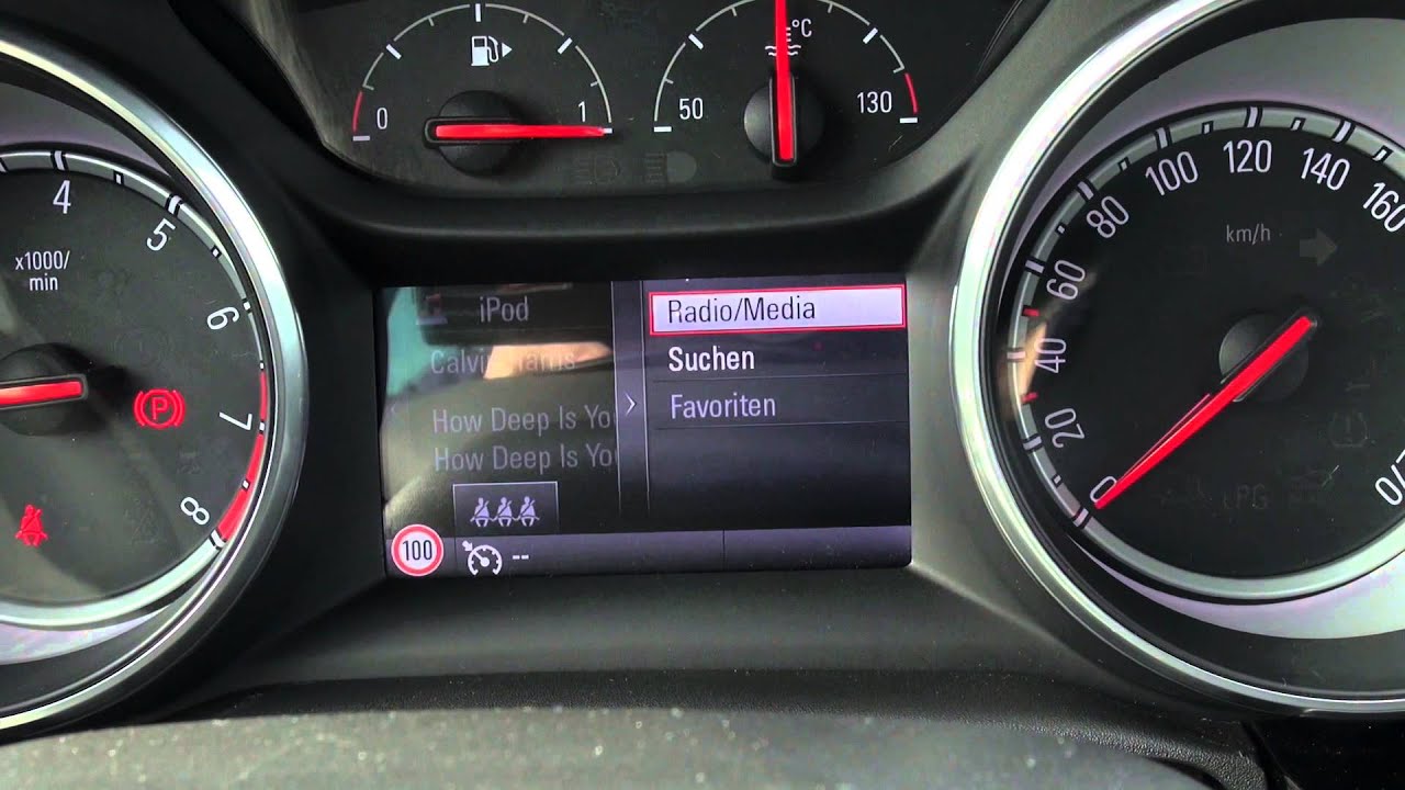 2016 Opel Astra K Navi 900 IntelliLink Infotainment im Test