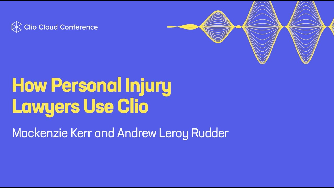 How Personal Injury Lawyers Use Clio