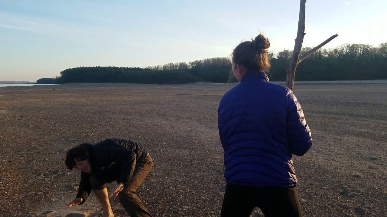 Eric and Audra have a sandbar fight to end all sandbar fights