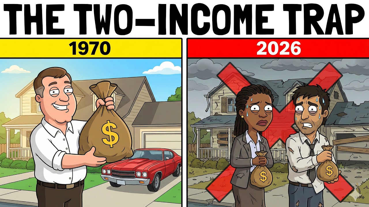 Why Two Incomes Leave You Broker Than One (The Two-Income Trap Explained)