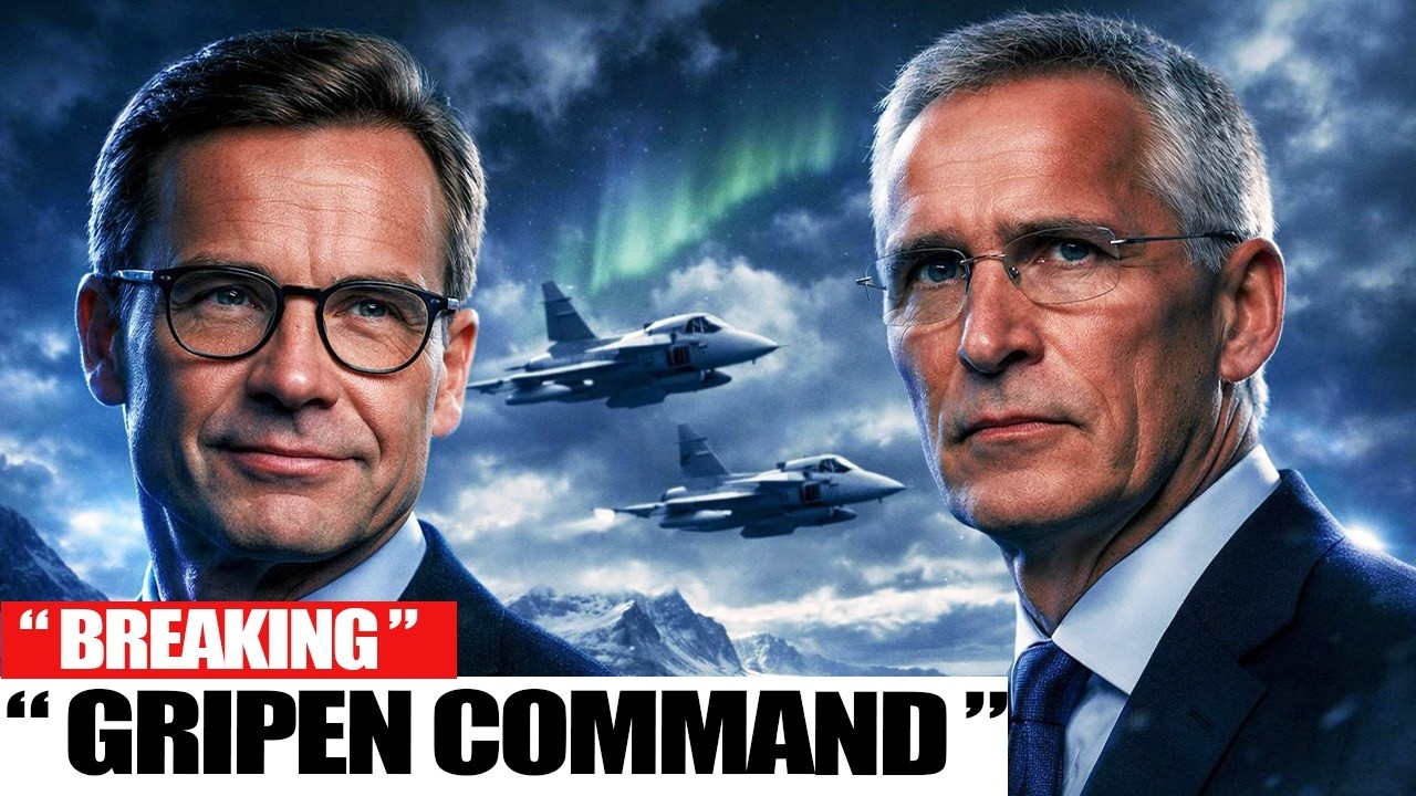 Sweden’s Gripens Lead NATO’s Iceland Mission — First Non-U.S. Jet to Command the Alliance!