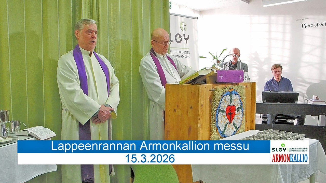15 03 2026 Armonkallion messu