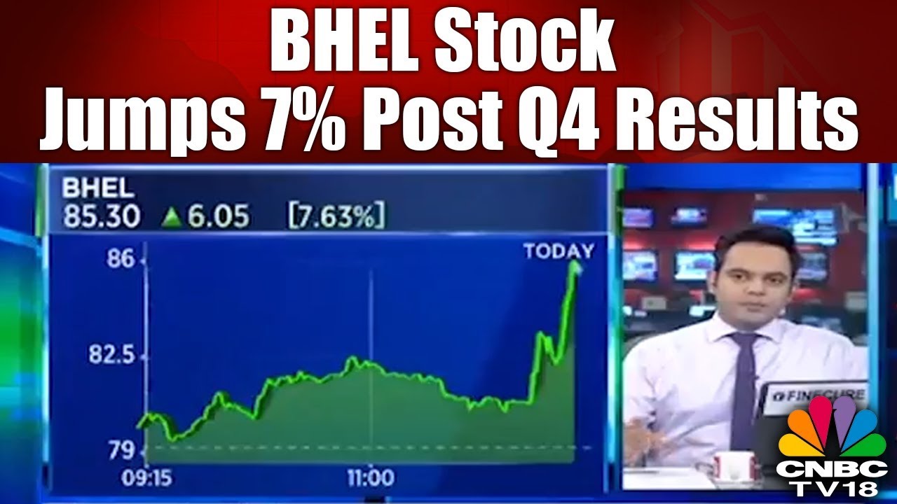 BHEL Stock Jumps 7% Post Q4 Results | Halftime Report | CNBC TV18