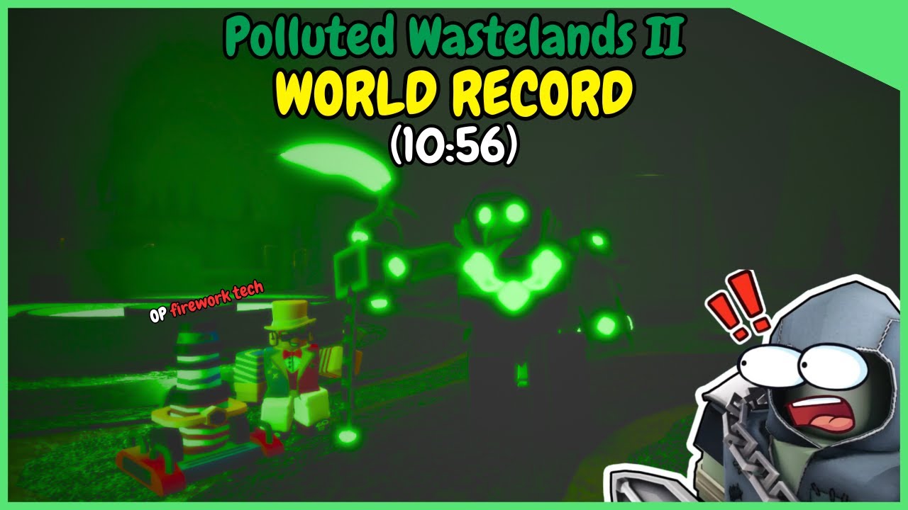 (10:56) Polluted Wastelands II WORLD RECORD | Tower Defense Simulator