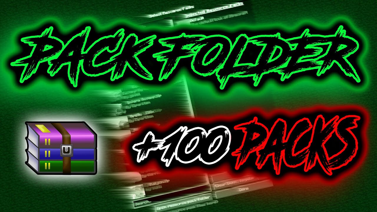 MINECRAFT BEST PACK FOLDER PVP 2021 (+100 PACKS)