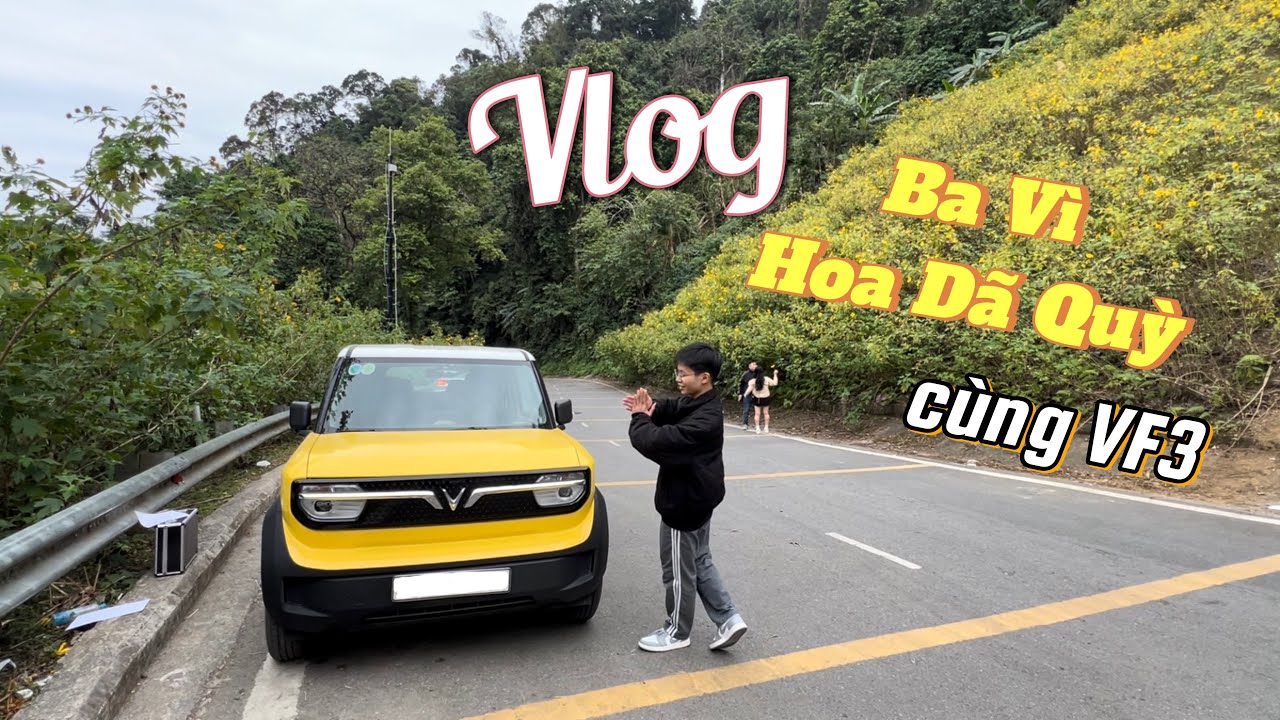 VLOG | Lần đầu Trải Nghiệm 1 chuyến đi ngắn lên Ba Vì cùng Vinfast VF3