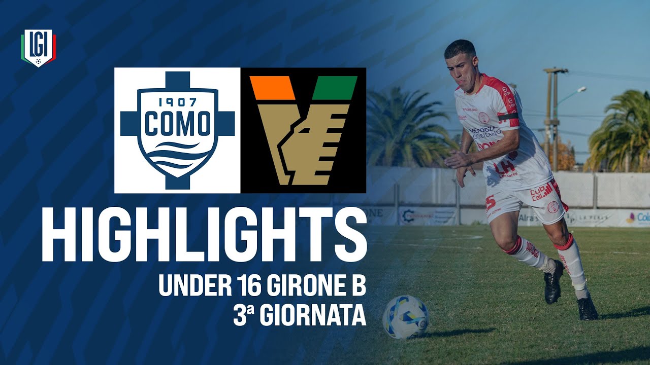 Highlights Como-Venezia U16 A-B, 3ª giornata stagione 2024-25