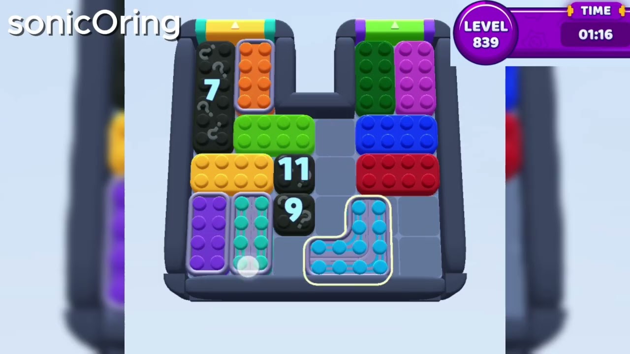 Color Block Jam Уровень 839