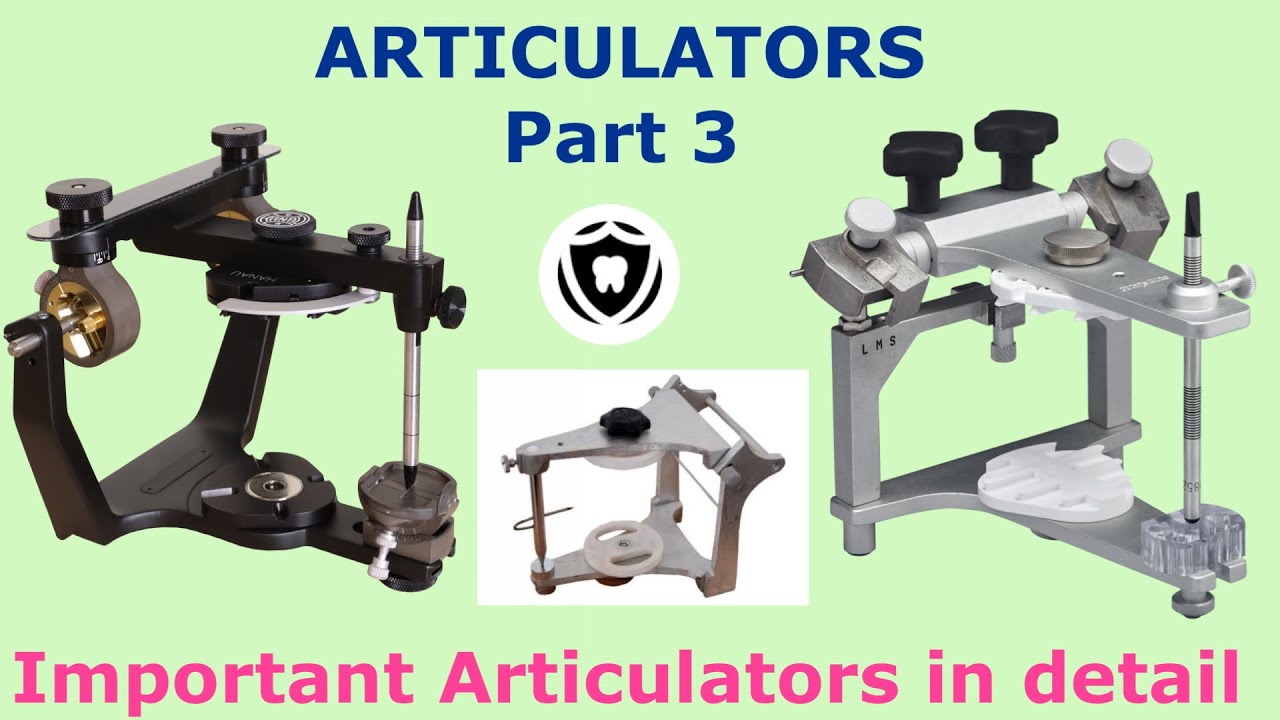 Articulators Part 3