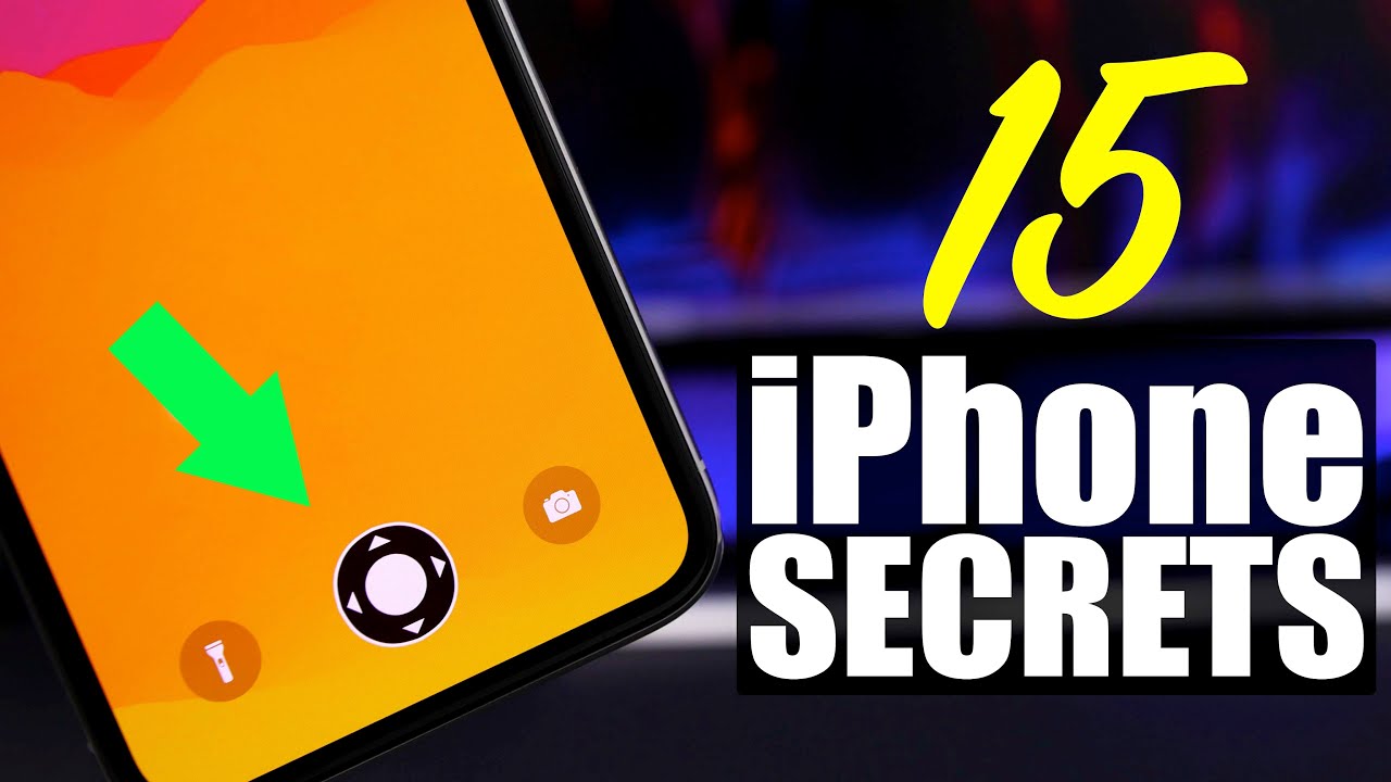 15 iPhone HIDDEN Features - Apple SECRETS !