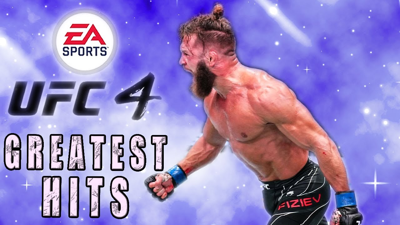 Most Insane Rafael Fiziev Fight I've Had on UFC 4 Ranked ! (Could Not Keep Volk Down)