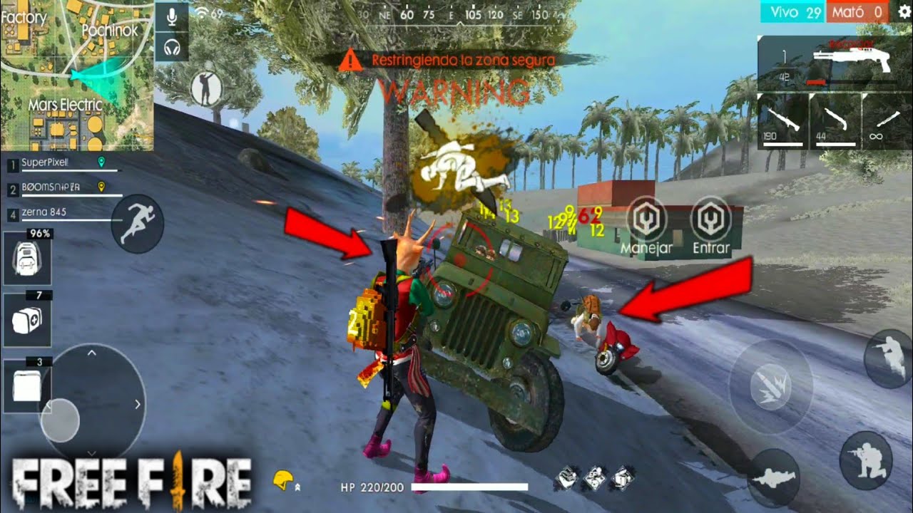 MIS COMPAÑEROS ME ABANDONAN Y ME ENFRENTÓ A UNA SQUAD SOLO!! FREE FIRE c/ BoomSniper y SuperPixel