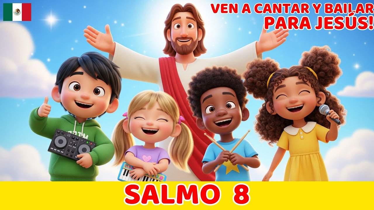 Tan Grande Dios y Aún Piensa en Mí | Salmo 8 para Niños | Música Cristiana Infantil Alegre