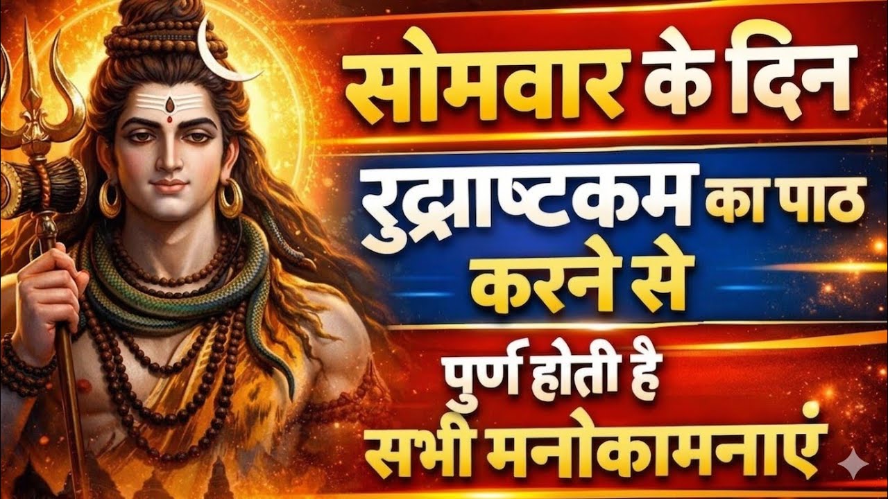 शिव रुद्राष्टकम का पाठ करने से सभी मनोकामनाएं पूर्ण होती हैं |