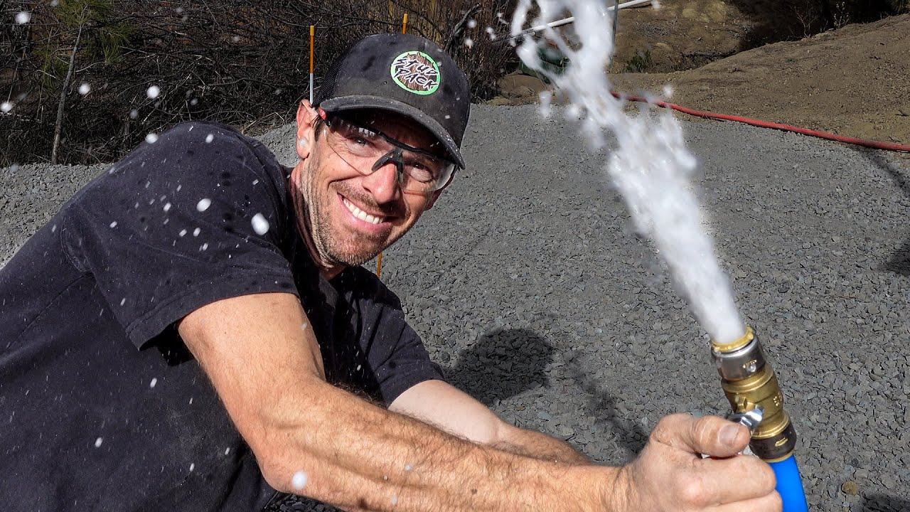No more frozen pipes or garden hoses! Fixing the off-grid water at Everstoke