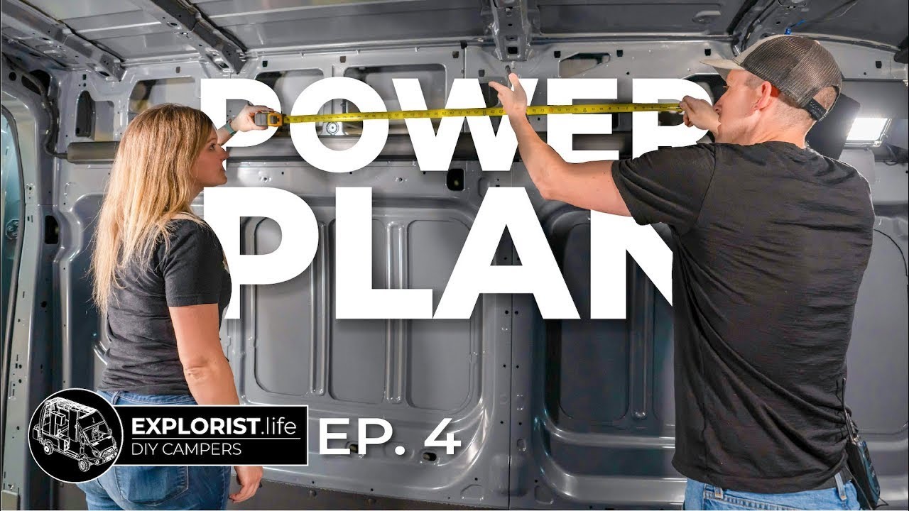 Planning the Electrical System in our Ford Transit DIY Camper Van