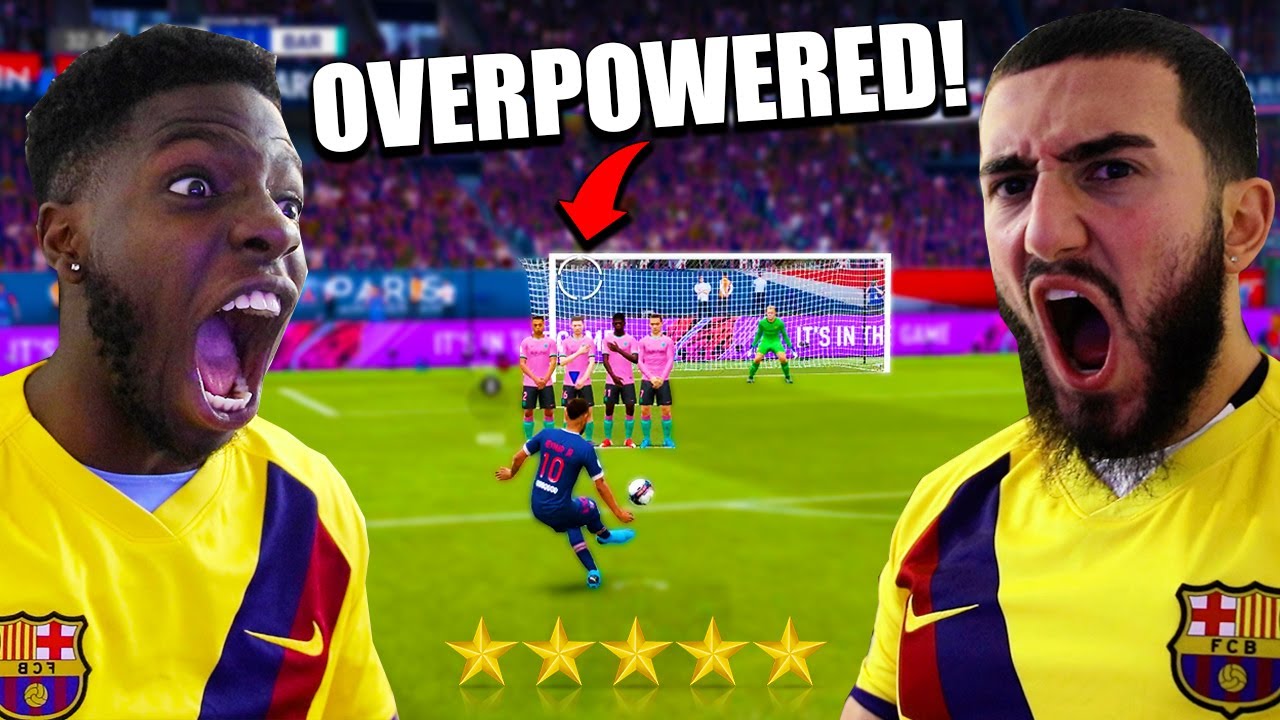 SV2 USES THE MOST OVERPOWERED SKILL SHOT IN FIFA 21! - CO-OP SEASONS #1