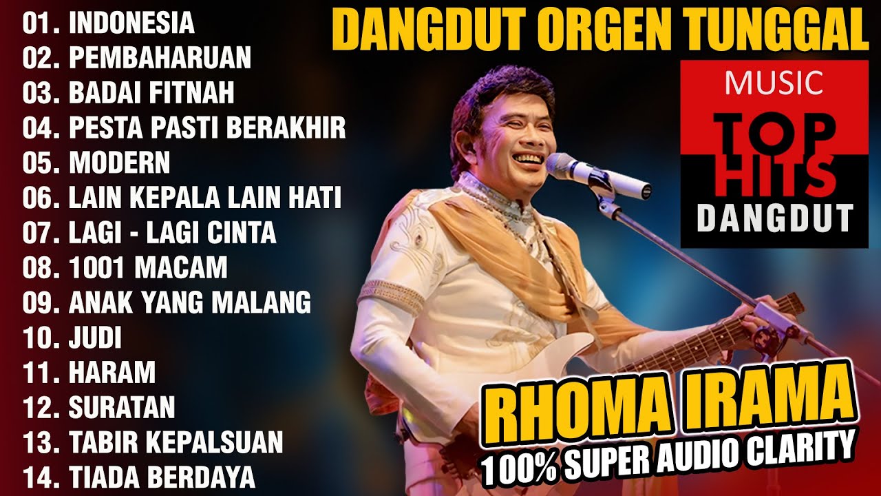 FULL ALBUM RHOMA IRAMA LAGU TERBAIK | DANGDUT ORGEN TUNGGAL RHOMA IRAMA 2024