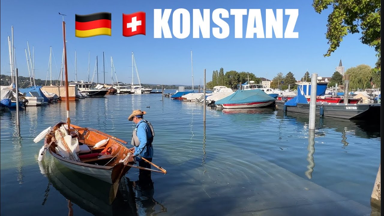 Констанц - самые красивые маршруты вокруг Боденского озера - Bodensee 4k