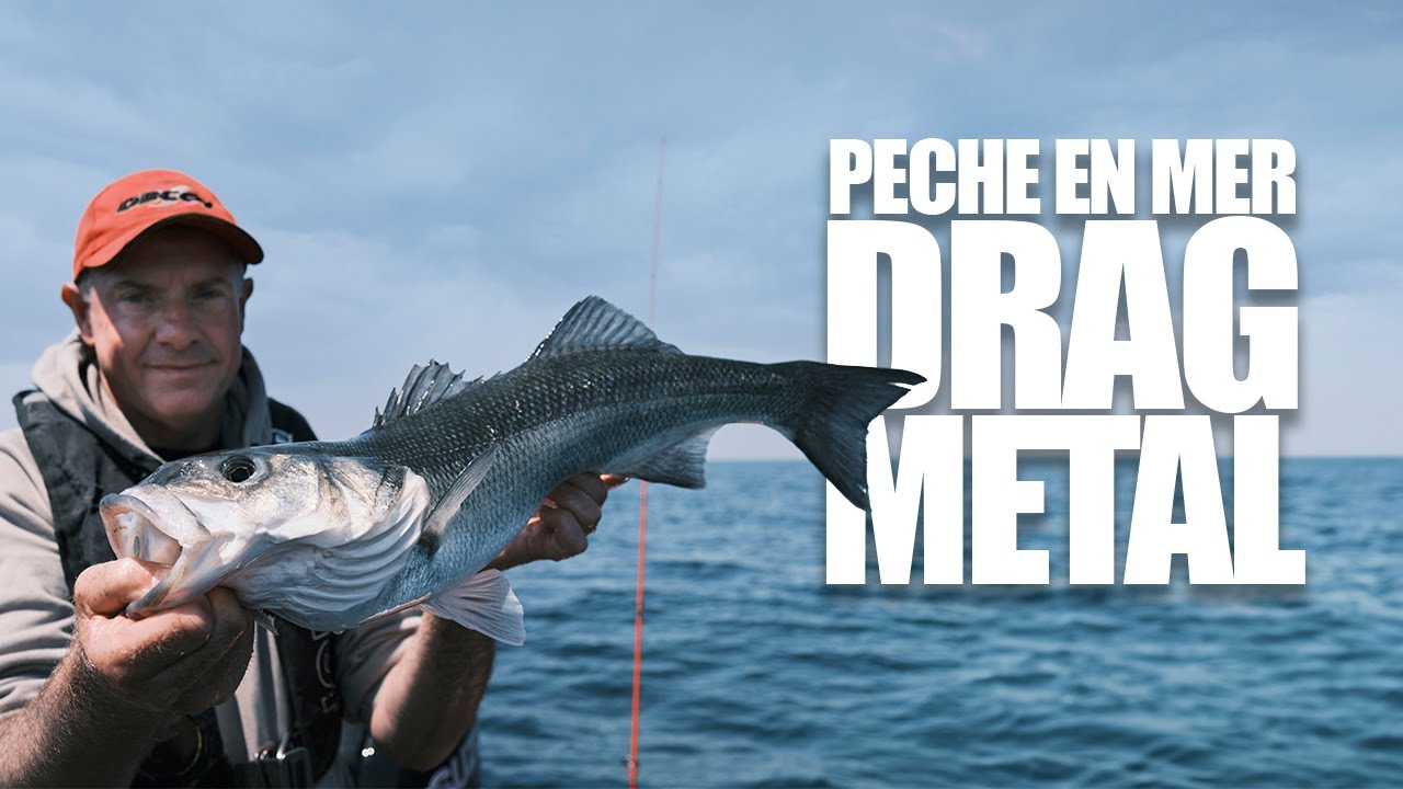 Pêche au jig métallique en mer