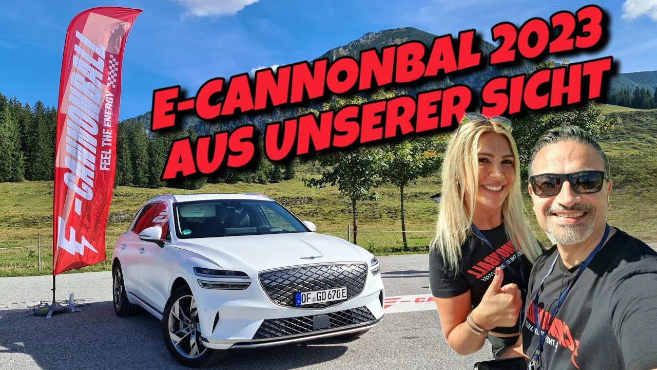 Der E-Cannonbal 2023 HINTER den Kulissen! Youtuber | Hotels | Autos Spa&szlig;! @ECannonball