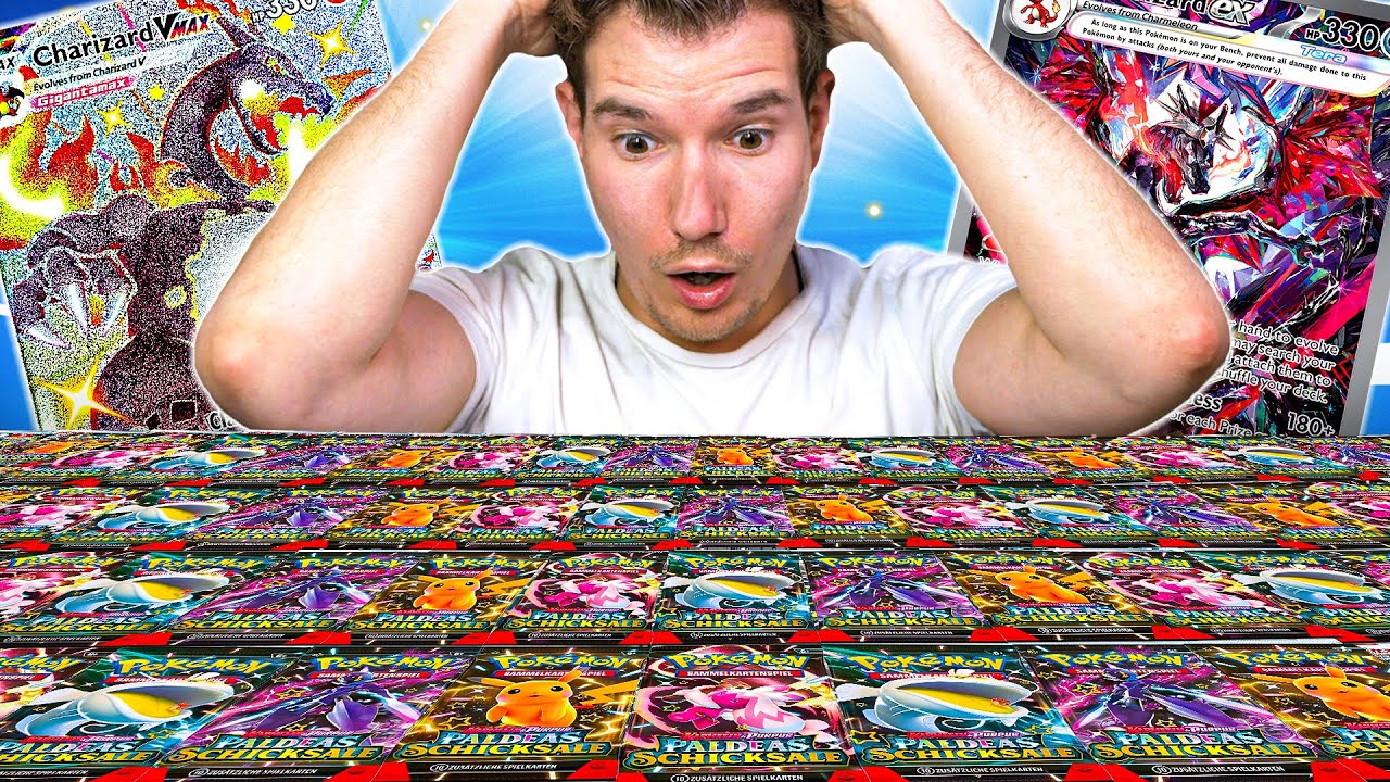 Das RIESEN 100 Shiny Glurak Booster Opening! 😨🔥