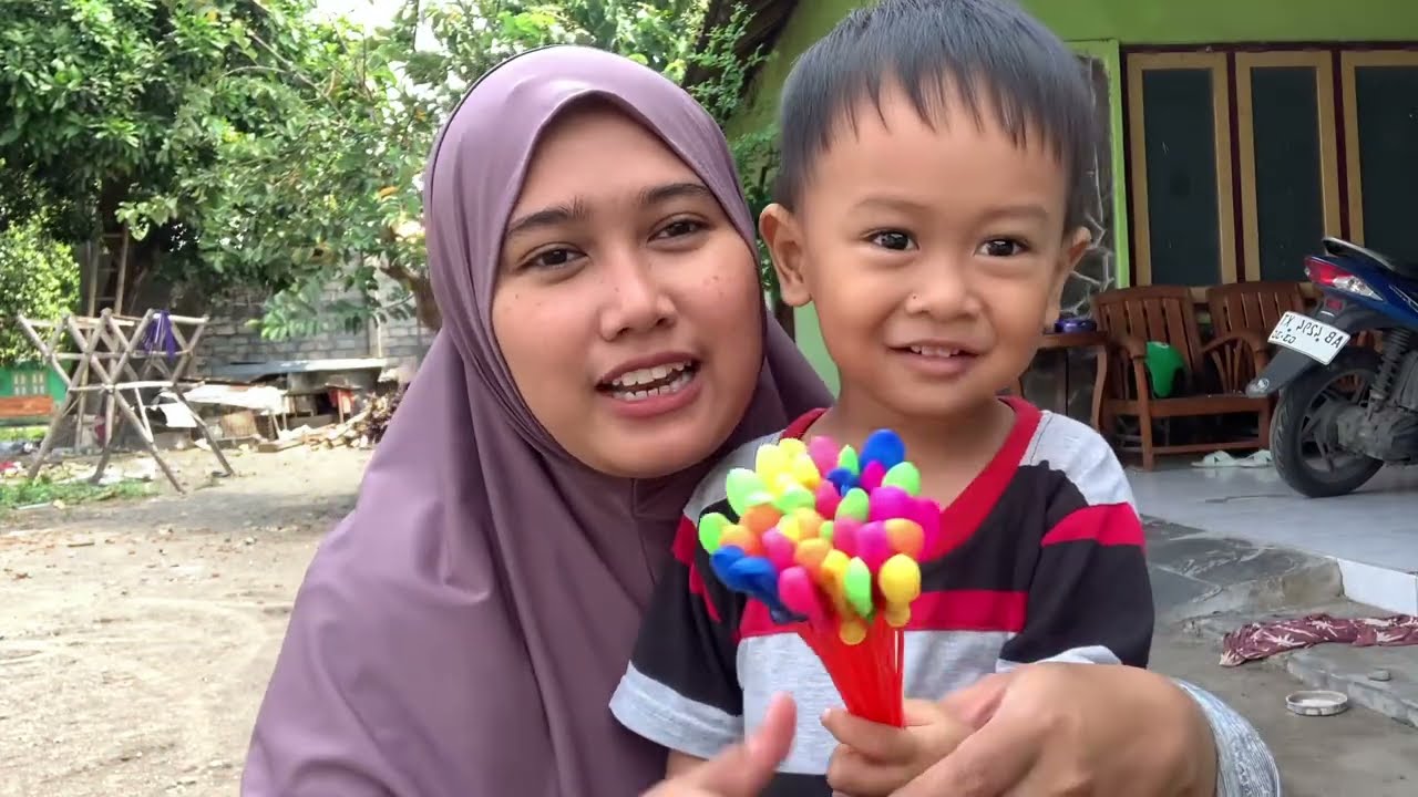 Main Balon Air Warna Warni 🎈