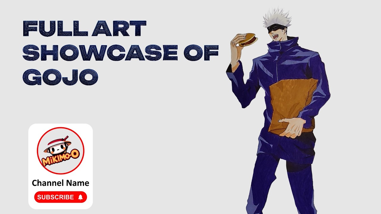 GOJO IS BACK! 🤞| Drawing Satoru Gojo