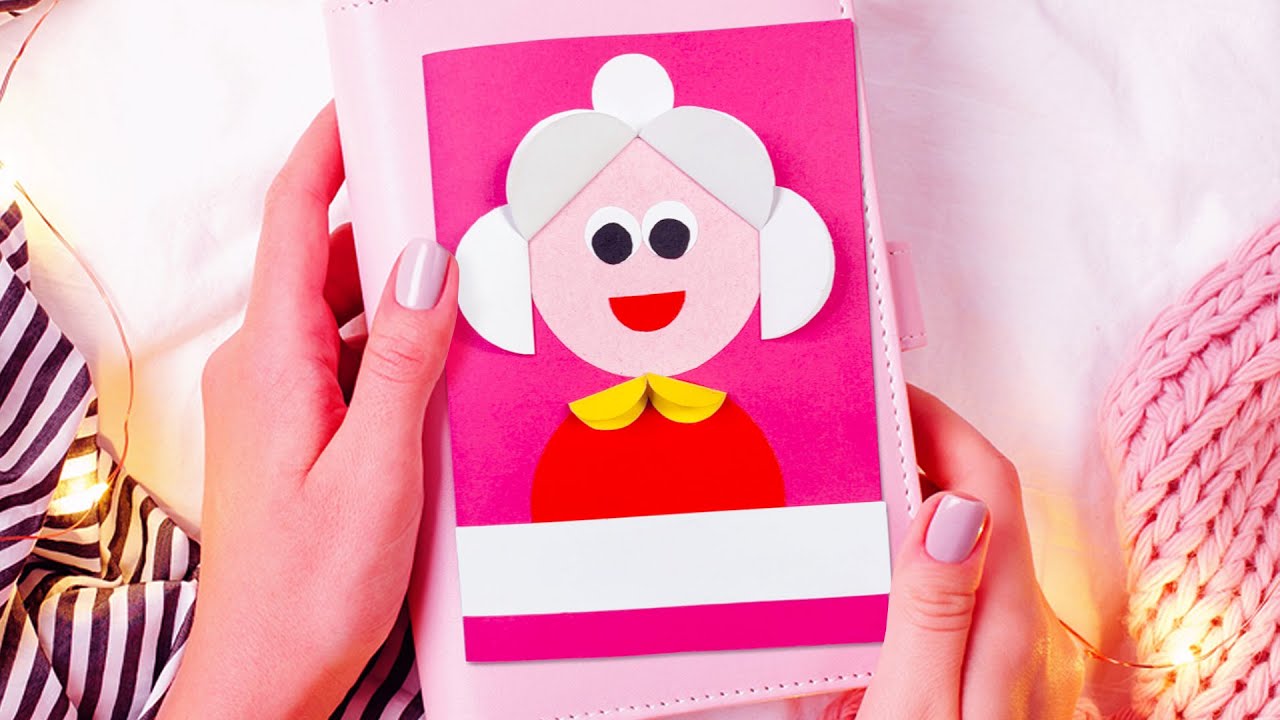 How to Make Greeting Card for Grandmother | Card For Grandmother | Craft Train