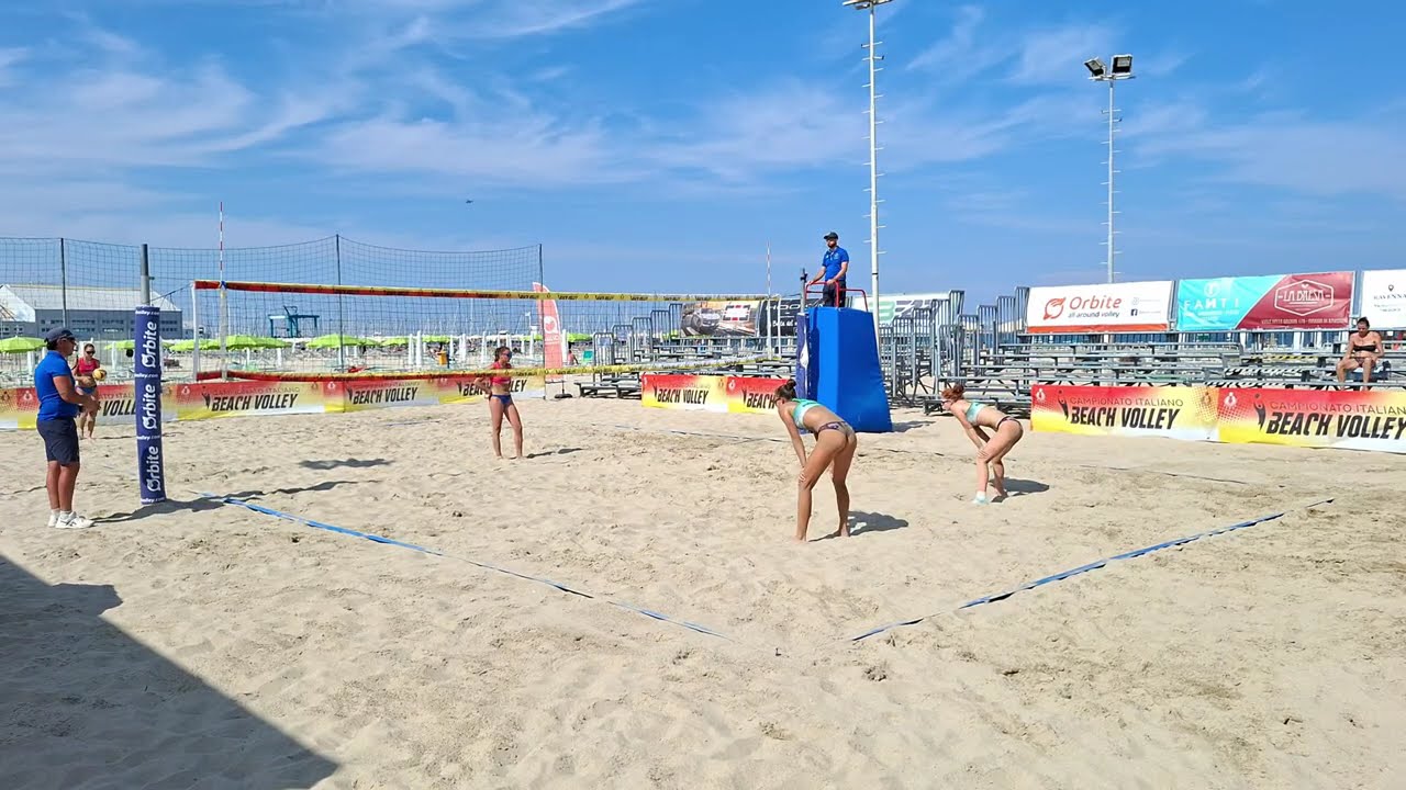 Beach volley U20F - SEMIFINALE tappa nazionale FIPAV - Marina di Ravenna