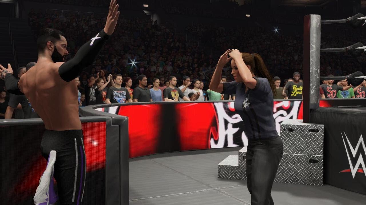WWE 2K25 Finn Balor takes out Penta - RAW