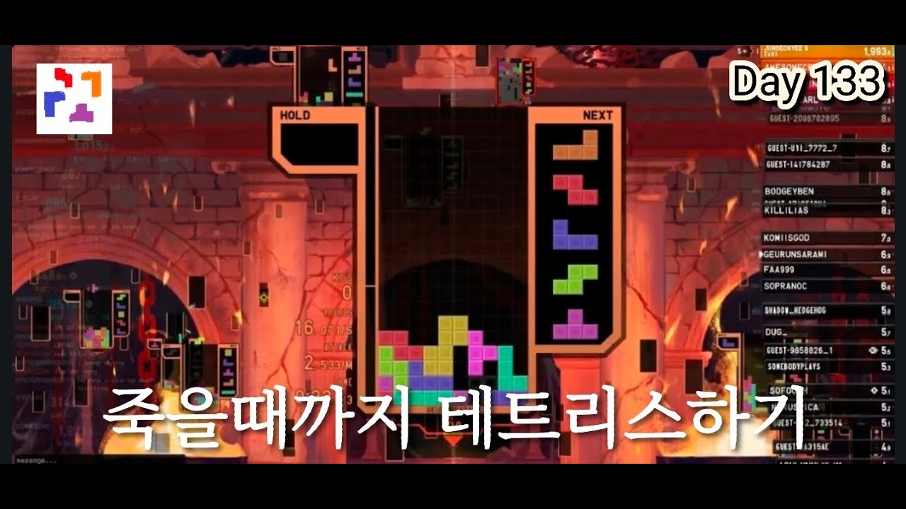 테트리스 133일차