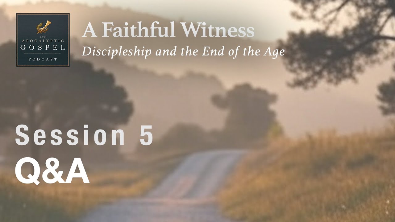 Session 5: Q&A - A Faithful Witness Seminar