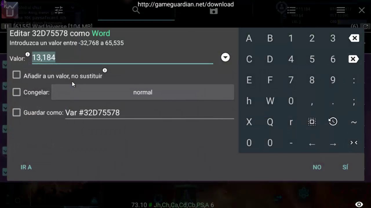 Waruniverse Hack EXP