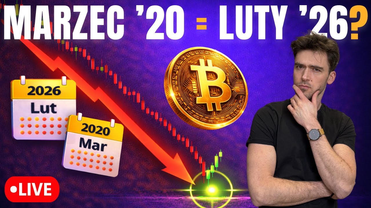 Bitcoin: Czy To Powtórka Wielkiego Krachu? Nadchodzi Silne Odbicie? Analiza Live!