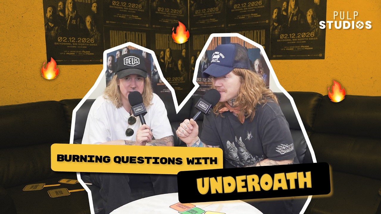 UNDEROATH debates over these 🔥BURNING QUESTIONS 🔥 | PULP EXCLUSIVES