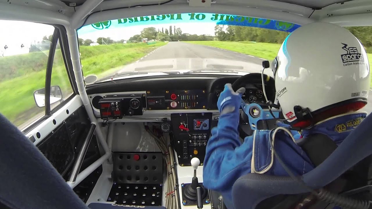 Curborough Sprint 2013, Rich's Escort Mk2 In Car Run3